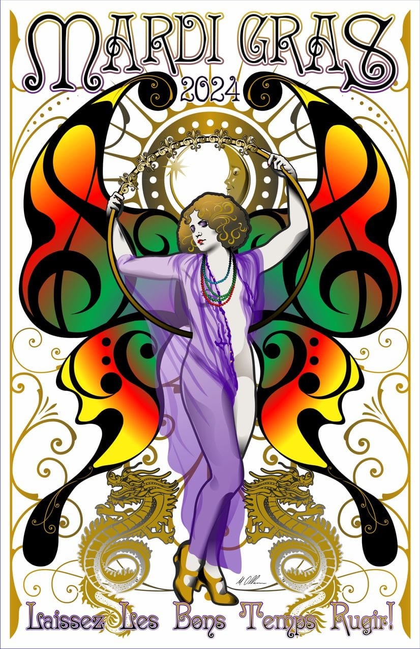 mardi gras posters